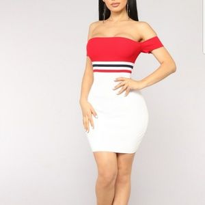 Fashion nova off the shoulder dress